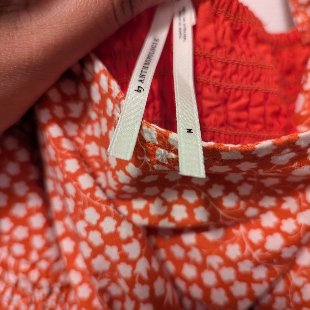 Anthropologie Floral Midi Dress - Picture 4 of 5
